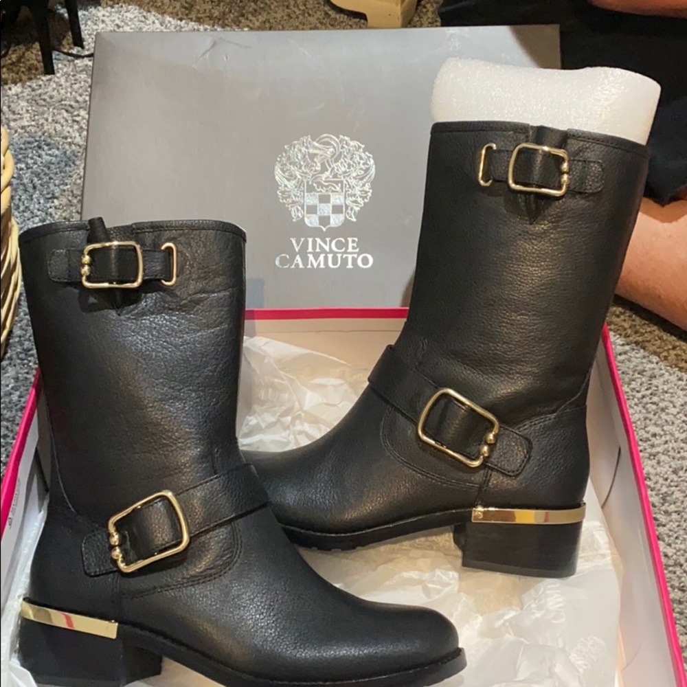 Vince Camino leather boots NEW